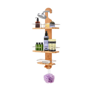 BAMBOO SHOWER CADDY